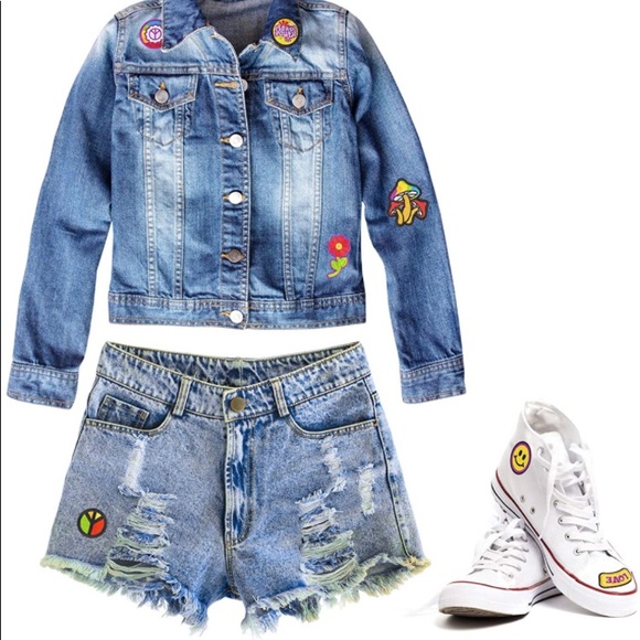 12 Pcs.Peace Patch iron on patches - Picture 5 of 7